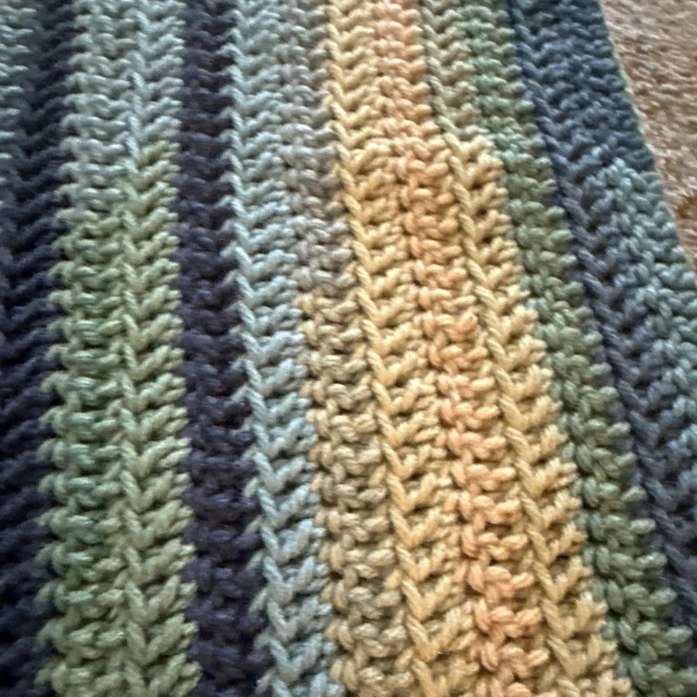Hand Crotched Vintage Throw  41x26